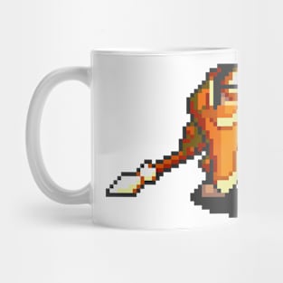 Knight Fighting Sprite Mug